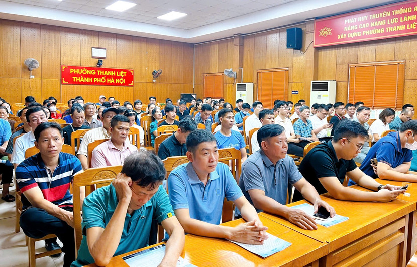 Chủ các cơ sở sản xuất, kinh doanh dự tập huấn