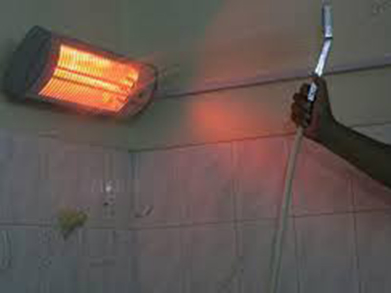 Đèn sưởi phòng tắm có thể gây cháy, nổ nếu như sử dụng không đúng cách