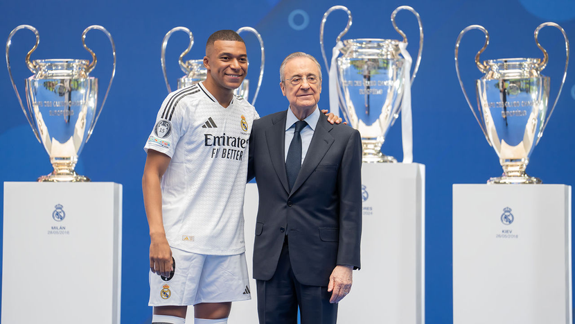 Số lượng khán giả kỷ lục đến Santiago Bernabeu xem màn ra mắt của Kylian Mbappe