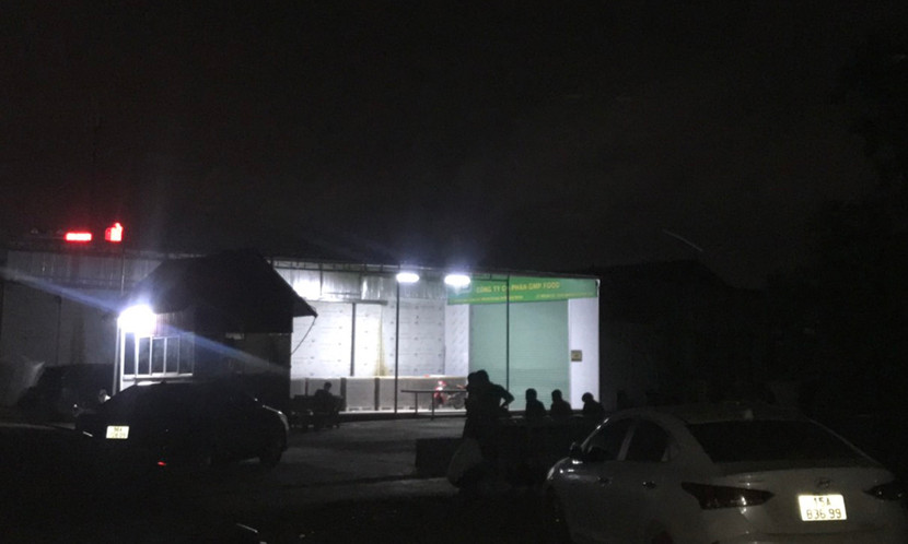 Lực lượng chức năng phong tỏa hiện trường Lực lượng chức năng phong tỏa hiện trường