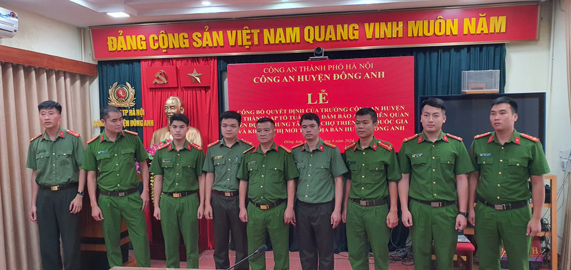 Tổ công tác tại Lễ ra mắt