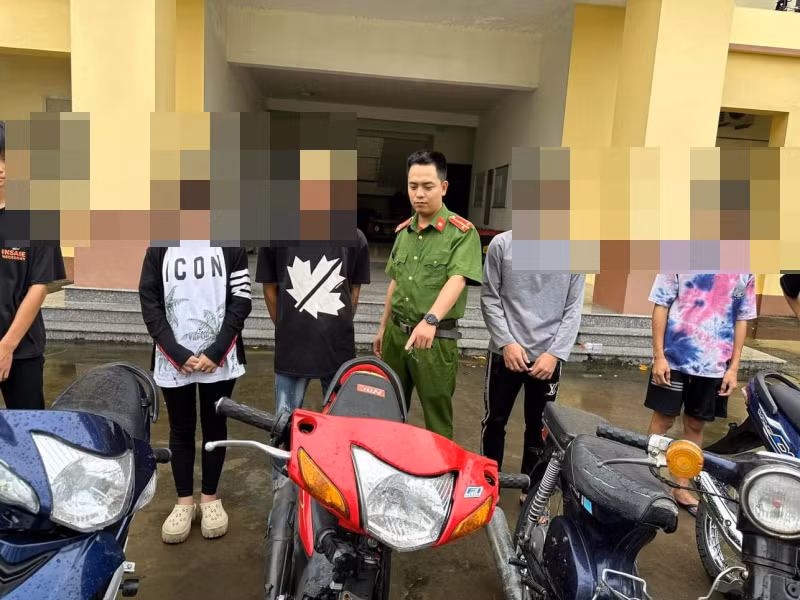 Cơ quan Công an thu hồi các tang vật đối tượng trộm cắp