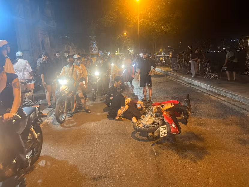 Hiện trường vụ TNGT