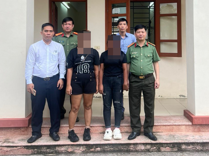 Công an tỉnh Bắc Giang phối hợp Đại sứ quán Vương quốc Campuchia trao trả 2 công dân nhập cảnh trái phép
