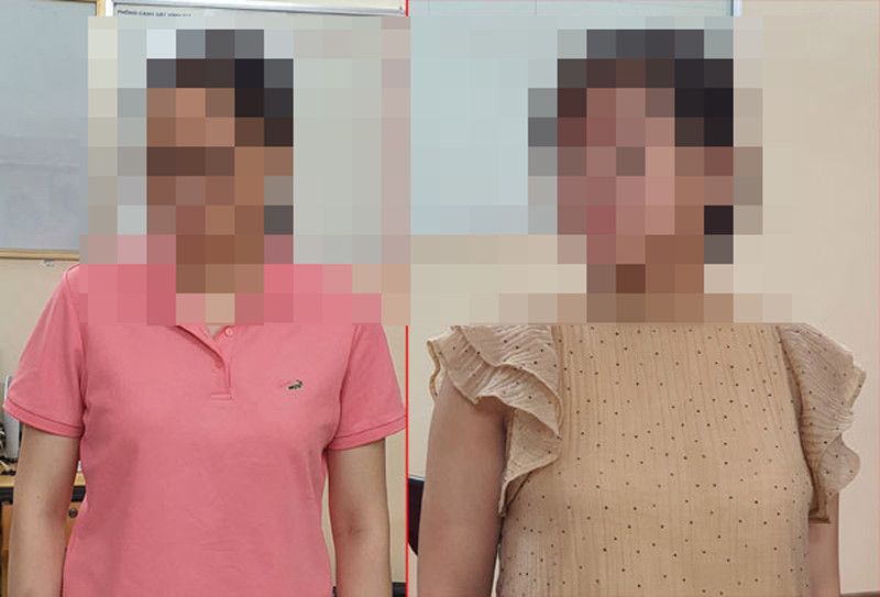 Hai đối tượng bị cơ quan Công an bắt giữ