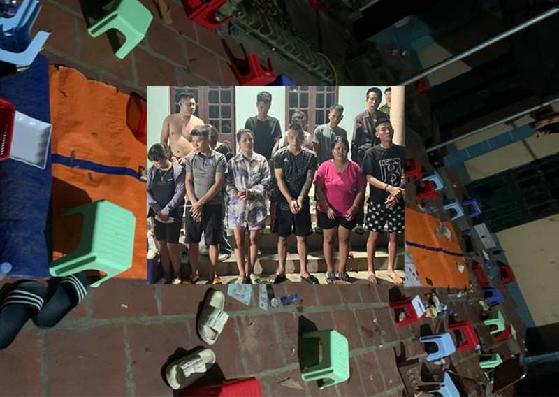 Các đối tượng liên quan và tang vật Các đối tượng liên quan và tang vật