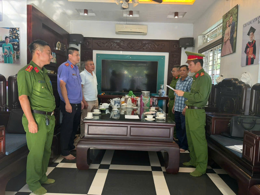 Cơ quan Cảnh sát điều tra thi hành quyết định khởi tố đối với Lương Ngọc Hải - Giám đốc Công ty TNHH Quốc Kỳ