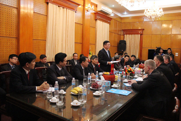 Đoàn Bộ Nội vụ Cộng hòa Balarus thăm và làm việc tại CATP Hà Nội ảnh 6