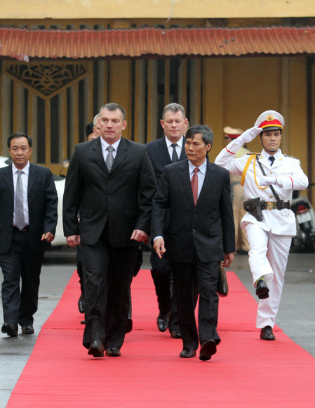 Đoàn Bộ Nội vụ Cộng hòa Balarus thăm và làm việc tại CATP Hà Nội ảnh 3