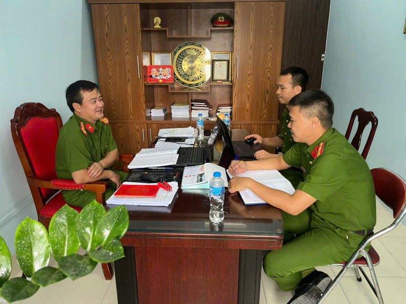 Tổ công tác làm việc với CAP Phú Thượng