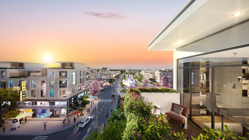 The Koradise mang phong vị Hàn Quốc đến đảo Ngọc. (Ảnh phối cảnh minh họa)