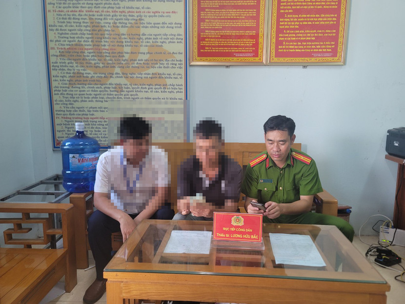 Công an xã Cảnh Thụy kịp thời ngăn chặn người dân bảo toàn số tiền do kẻ gian lừa đảo chiếm đoạt tài sản qua không gian mạng