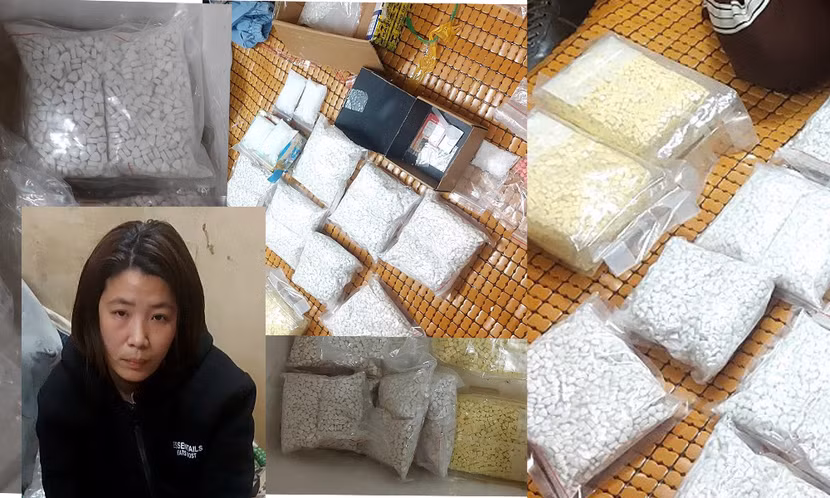 Đối tượng Ngọc và tang vật Đối tượng Ngọc và tang vật