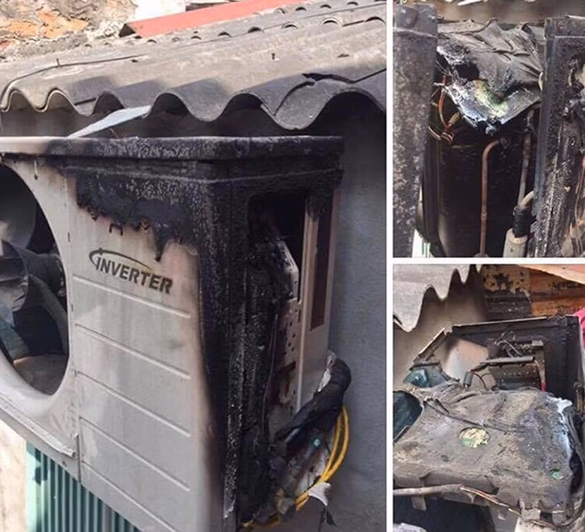 Sử dụng máy điều hoà nhiệt độ không bảo dưỡng theo định kỳ sẽ tiềm ẩn nguy cơ cháy cao