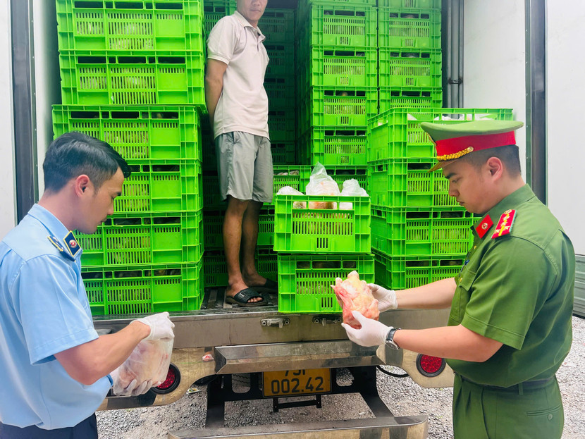 Lực lượng chức năng Phát hiện khoảng 20 tấn gà “bẩn” tuồn ra thị trường Lực lượng chức năng Phát hiện khoảng 20 tấn gà “bẩn” tuồn ra thị trường