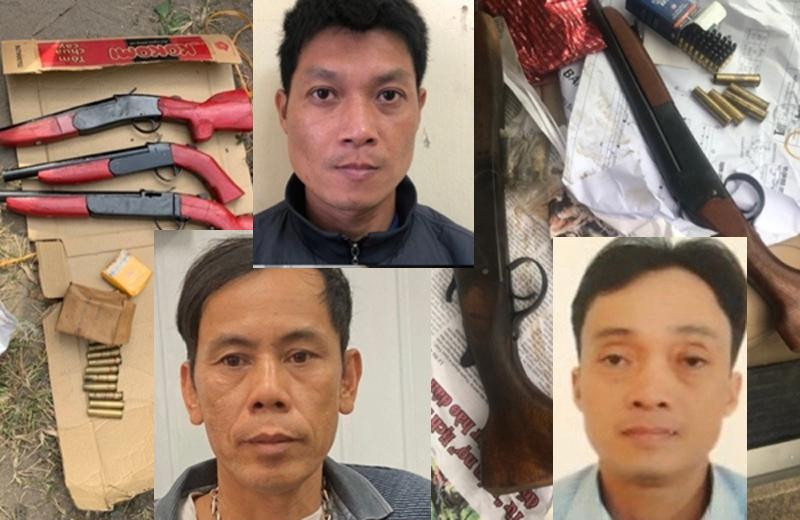 Các đối tượng và tang vật vụ án Các đối tượng và tang vật vụ án