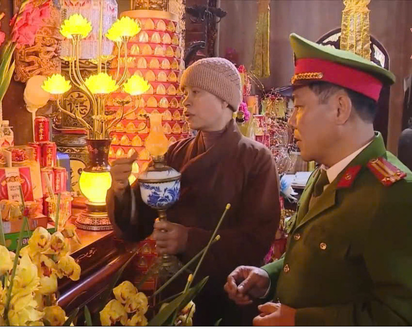 Chùa Bất Nhiễm Tự - thôn Thọ Am (xã Liên Ninh, huyện Thanh Trì) đảm bảo an toàn phòng cháy, chữa cháy Chùa Bất Nhiễm Tự - thôn Thọ Am (xã Liên Ninh, huyện Thanh Trì) đảm bảo an toàn phòng cháy, chữa cháy