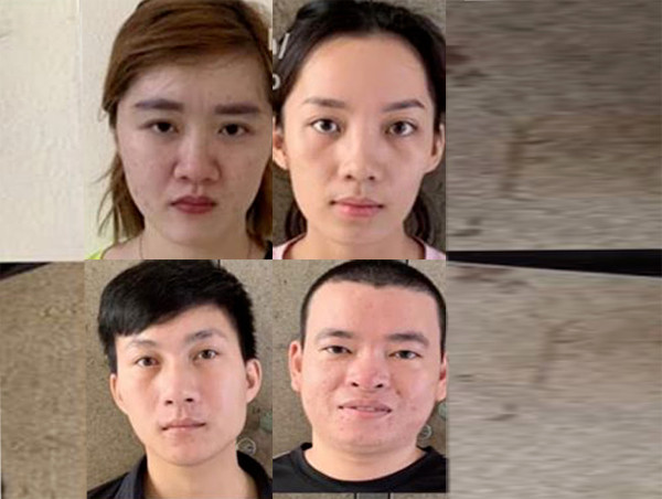 Các đối tượng liên quan đến vụ án