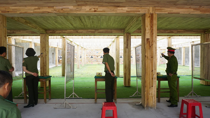 Qua giải thi bắn súng Báo An ninh Thủ đô để tuyển chọn các xạ thủ xuất sắc vào đội tuyển của Công an thành phố tham gia các Giải bắn súng do Bộ Công an tổ chức