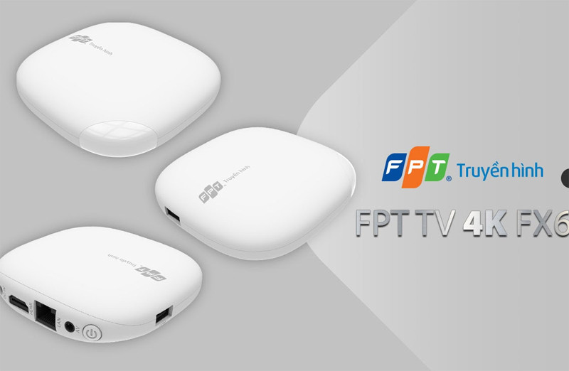 Bộ giải mã truyền hình FPT 4K FX6 Bộ giải mã truyền hình FPT 4K FX6