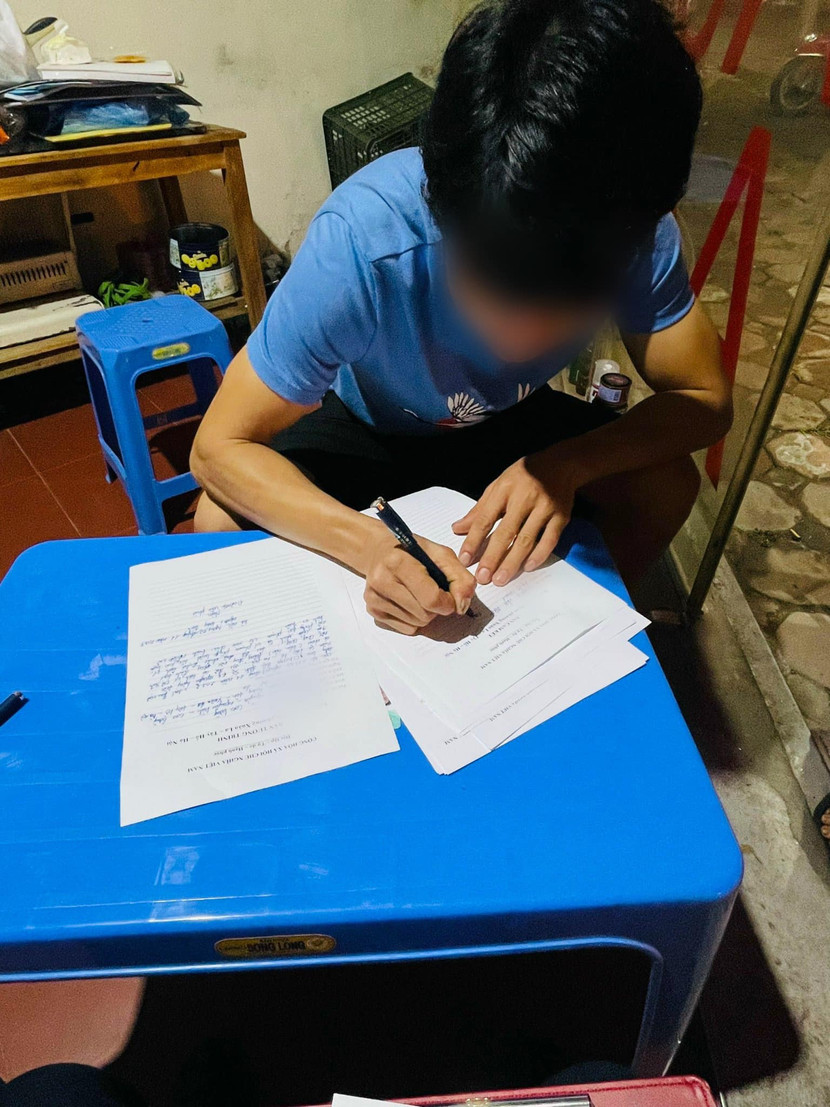 Nhiều trường hợp vi phạm đã bị lập biên bản xử lý