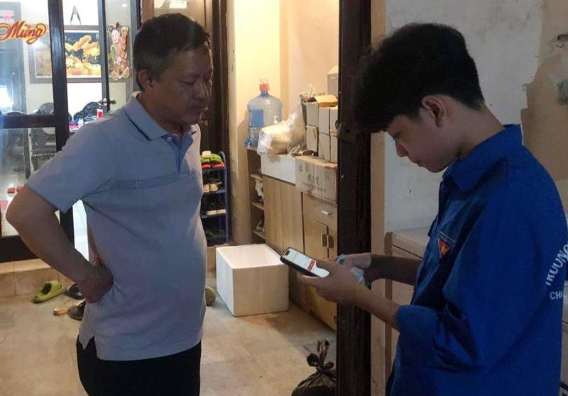 Các lực lượng được huy động tuyên truyền thực hiện Đề án 06 để người dân nhận thức, chấp hành