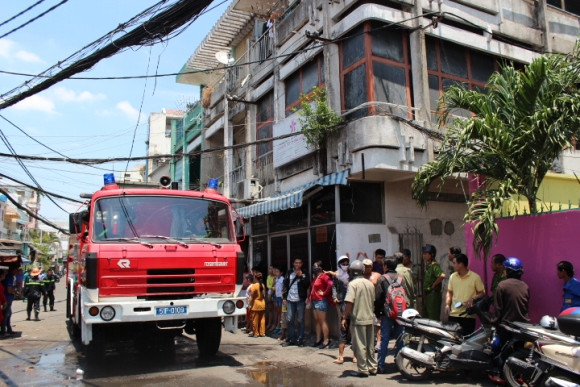 Chưa đầy 1 giờ, xảy ra 2 vụ cháy ở trung tâm TP.HCM ảnh 4