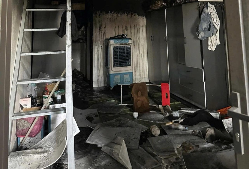 Ngôi nhà xảy ra hỏa hoạn khiến bé trai tử vong