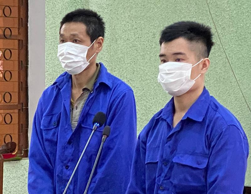 Bị cáo Mã Kim Tinh và Triệu Văn Xuyên