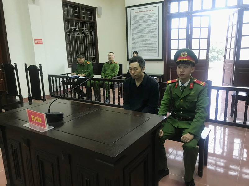 TAND tỉnh Hòa Bình xét xử, tuyên phạt 40 triệu đồng đối với bị cáo Hong Seok Joo