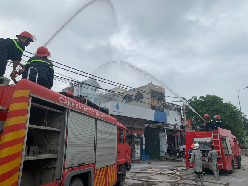 Thực tập phương án chữa cháy tại Cửa hàng xăng dầu Phúc Tiến ảnh 1