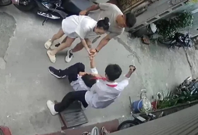 Hình ảnh cắt từ camera an ninh