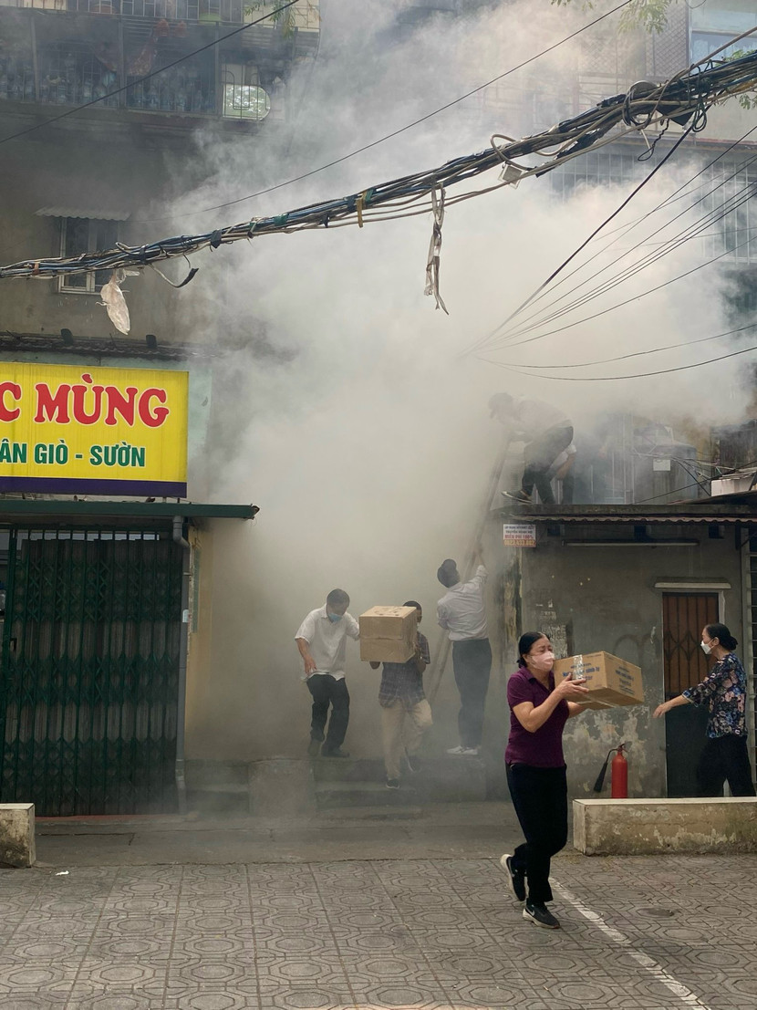 Lực lượng chữa cháy tại chỗ tham gia tìm kiếm cứu nạn Lực lượng chữa cháy tại chỗ tham gia tìm kiếm cứu nạn