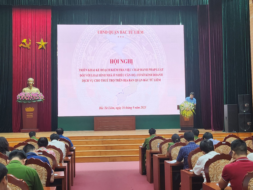 Quận Bắc Từ Liêm tổ chức hội nghị triển khai Kế hoạch số 332/KH-UBND