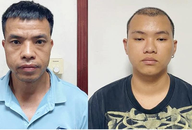 Hai đối tượng Cường, Long Hai đối tượng Cường, Long