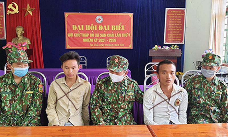 Bộ đội biên phòng bắt quả tang 2 đối tượng vận chuyển trái phép 6 bánh heroin