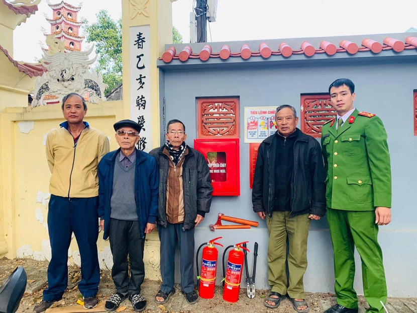 Điểm chữa cháy công cộng tại thôn 2 xã Hương Ngải Điểm chữa cháy công cộng tại thôn 2 xã Hương Ngải