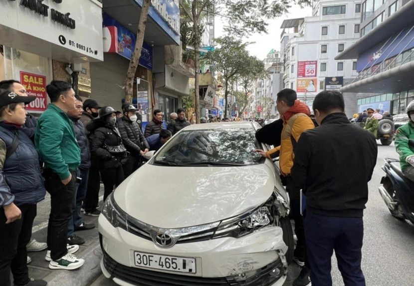 Chiếc xe gây tai nạn