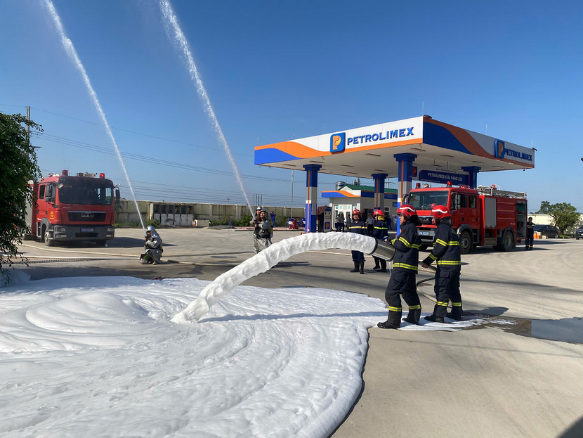 Hình ảnh buổi diễn tập phương án Hình ảnh buổi diễn tập phương án