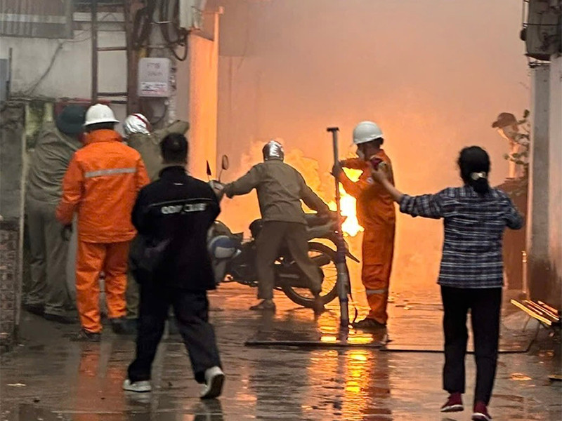 Các lực lượng tham gia diễn tập