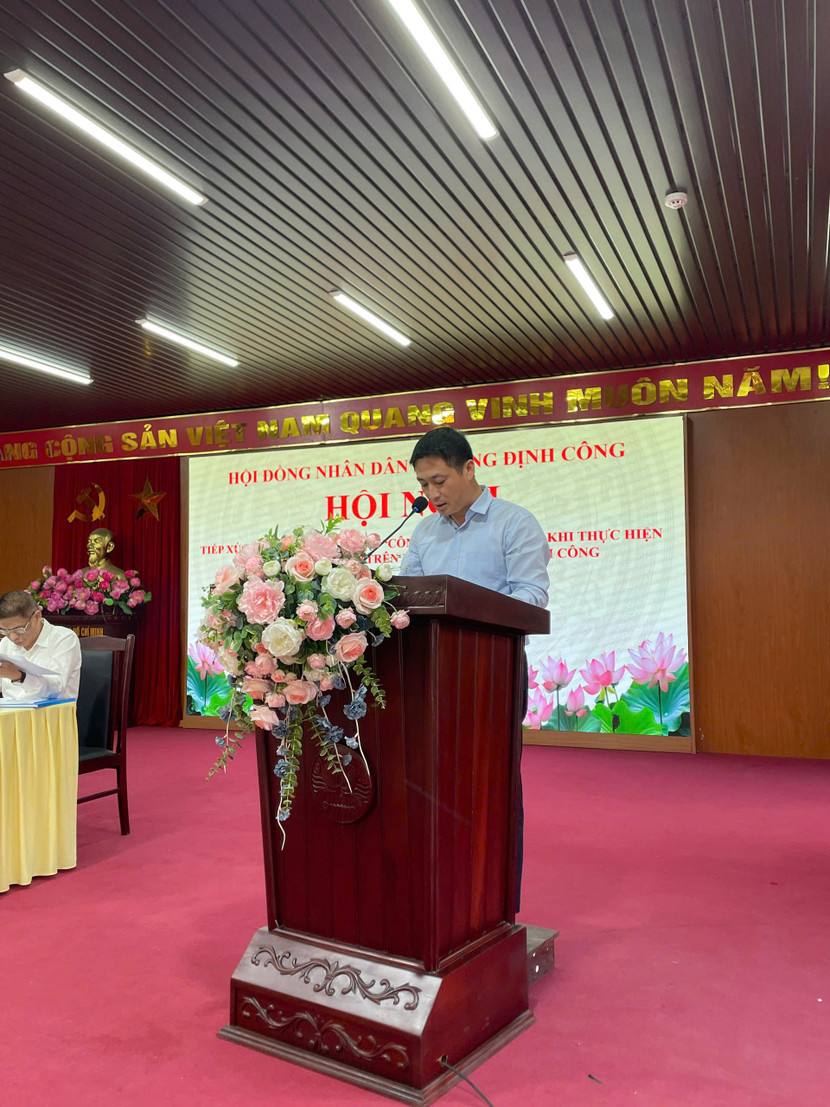 Đồng chí Nguyễn Sỹ Phong đã báo cáo kết quả triển khai Nghị định số 105/2025/NĐ-CP ngày 15/5/2025 của Chính phủ về công an phòng cháy, chữa cháy và cứu nạn, cứu hộ