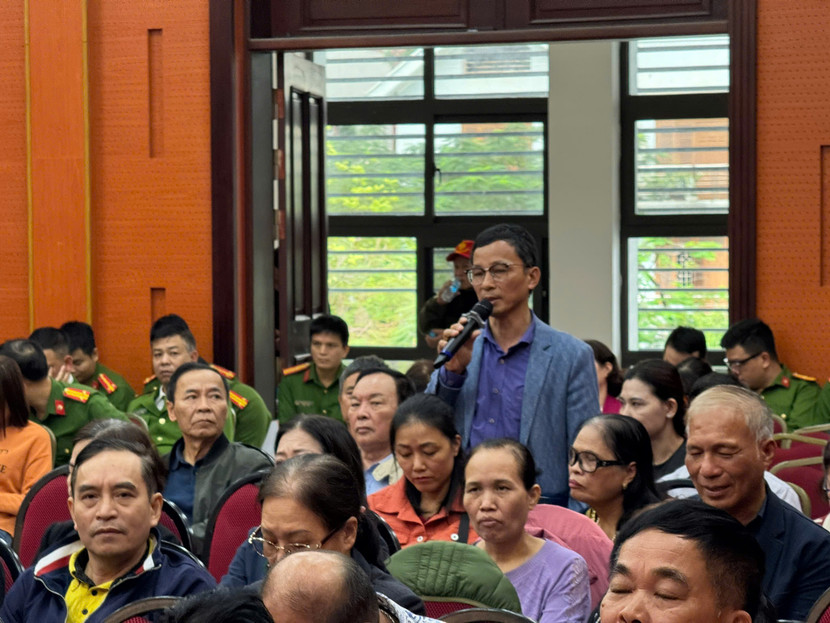 Nhiều ý kiến tâm huyết đóng góp với mong muốn xây dựng lực lượng Công an phường ngày càng vững mạnh