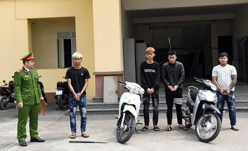 Công an tỉnh Phú Thọ bắt các đối tượng liên quan vụ việc...