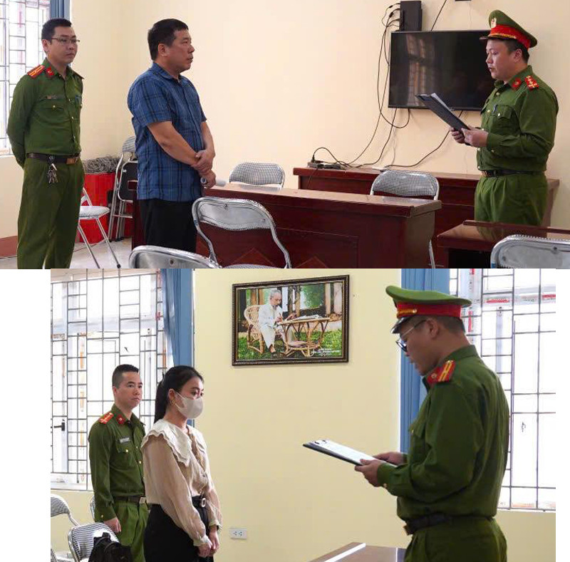 Cơ quan CSĐT Công an tỉnh Bắc Kạn thi hành bắt bị can để tạm giam đối với các đối tượng trong vụ án Cơ quan CSĐT Công an tỉnh Bắc Kạn thi hành bắt bị can để tạm giam đối với các đối tượng trong vụ án