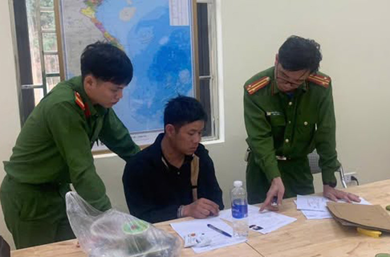 Cơ quan công an ghi lời khai đối tượng Cơ quan công an ghi lời khai đối tượng