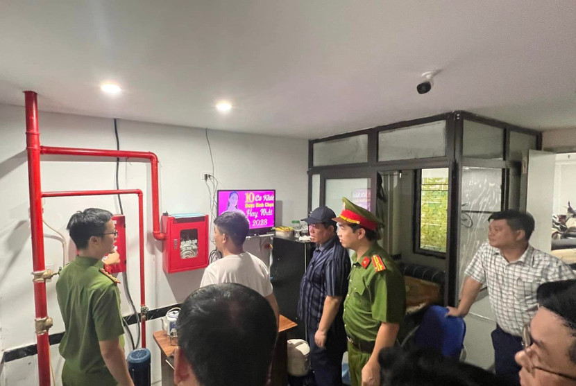 Đoàn công tác quận Tây Hồ tổng rà soát, kiểm tra về PCCC và CNCH đối với loại hình nhà trọ và các cơ sở có nguy cơ cháy, nổ cao trên địa bàn quận Đoàn công tác quận Tây Hồ tổng rà soát, kiểm tra về PCCC và CNCH đối với loại hình nhà trọ và các cơ sở có nguy cơ cháy, nổ cao trên địa bàn quận