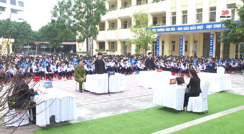 Tuyên truyền phòng chống ma tuý với hình thức “Phiên toà giả định”