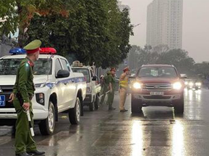 Lực lượng Công an thường xuyên tuần tra, kiểm soát xử lý vi phạm TTATGT, TTĐT