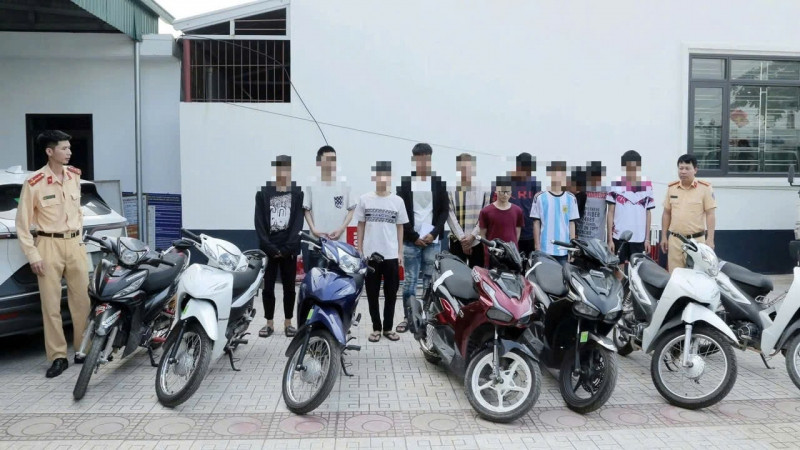 Cơ quan Công an đã triệu tập các đối tượng vi phạm đến làm việc