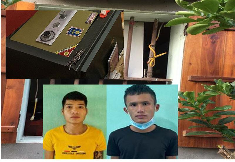Hai siêu trộm Nghiệp và Khải cùng tang vật vụ án Hai siêu trộm Nghiệp và Khải cùng tang vật vụ án